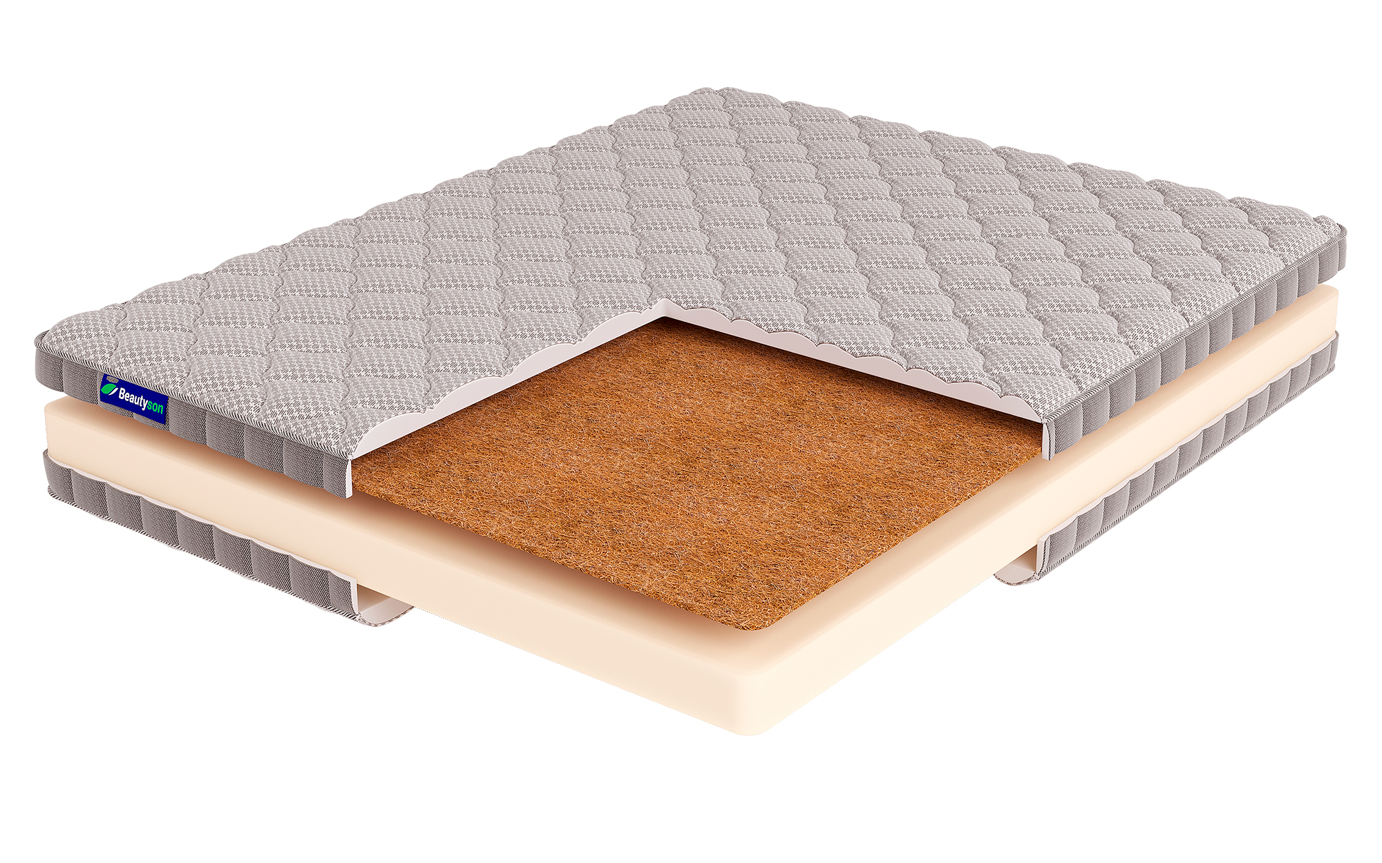 фото: Матрас Beautyson Roll Foam Hard 14 Cocos